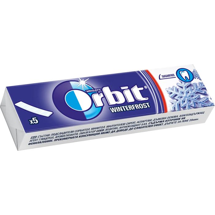 Дъвки Орбит Уинтърфрост 30бр/ст