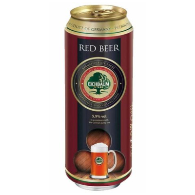 Бира Айбаум Червена 5,9% 0,5 кен/24бр.